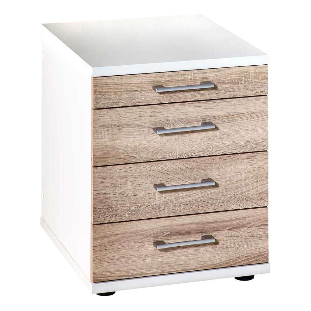 Schreibtischcontainer mit vier Schubladen einem Utensilienfach