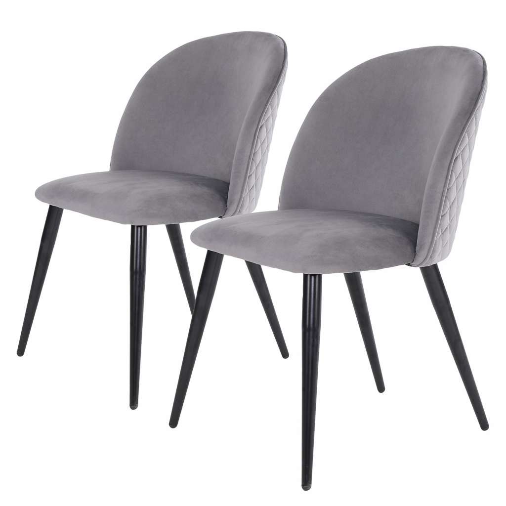 home24 Polsterstuhl Ruxby (2er-Set)