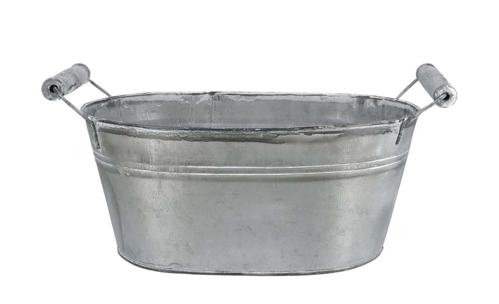 Deko Wanne ¦ silber ¦ Metall Dekoration > Dekoartikel - Höffner