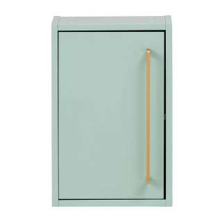 Hängeschrank Bad in modernem Design Mintgrün und Gold