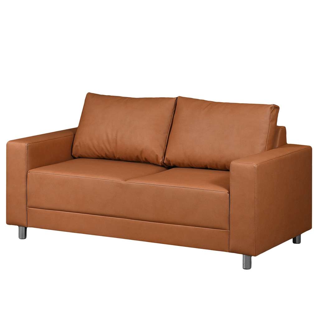 home24 Sofa Greenwood (2-Sitzer) Antiklederlook