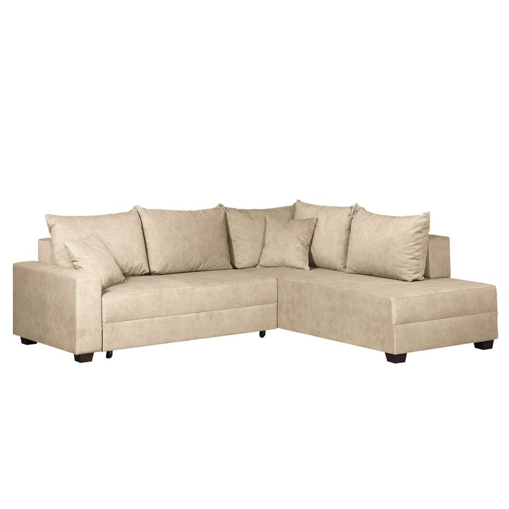 home24 Ecksofa Inywa (mit Schlaffunktion)