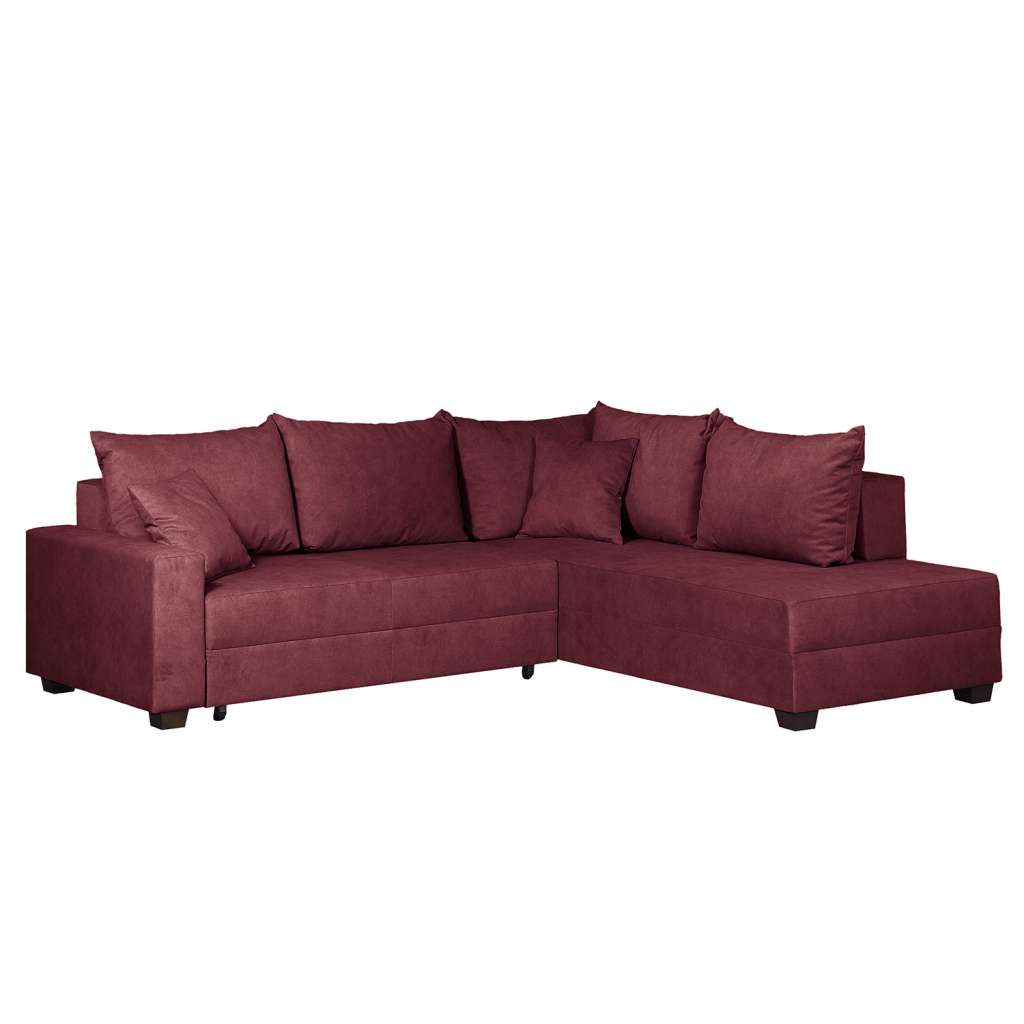 home24 Ecksofa Inywa (mit Schlaffunktion)