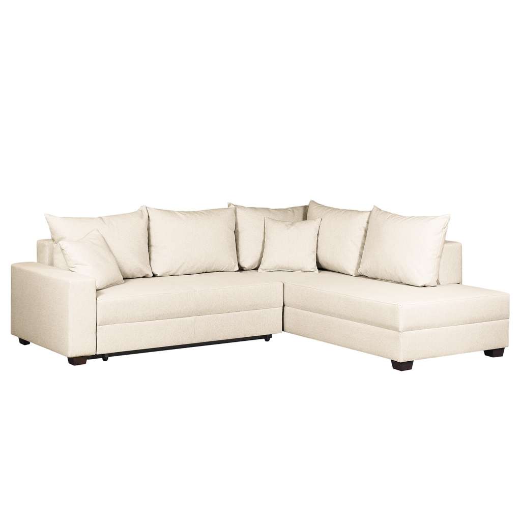 home24 Ecksofa Inywa (mit Schlaffunktion)