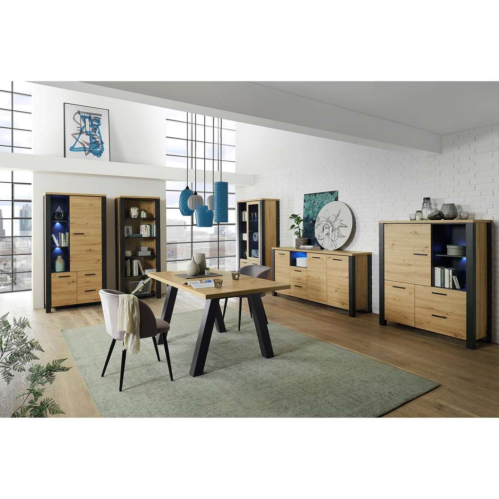 home24 Vitrinenschrank Zagora
