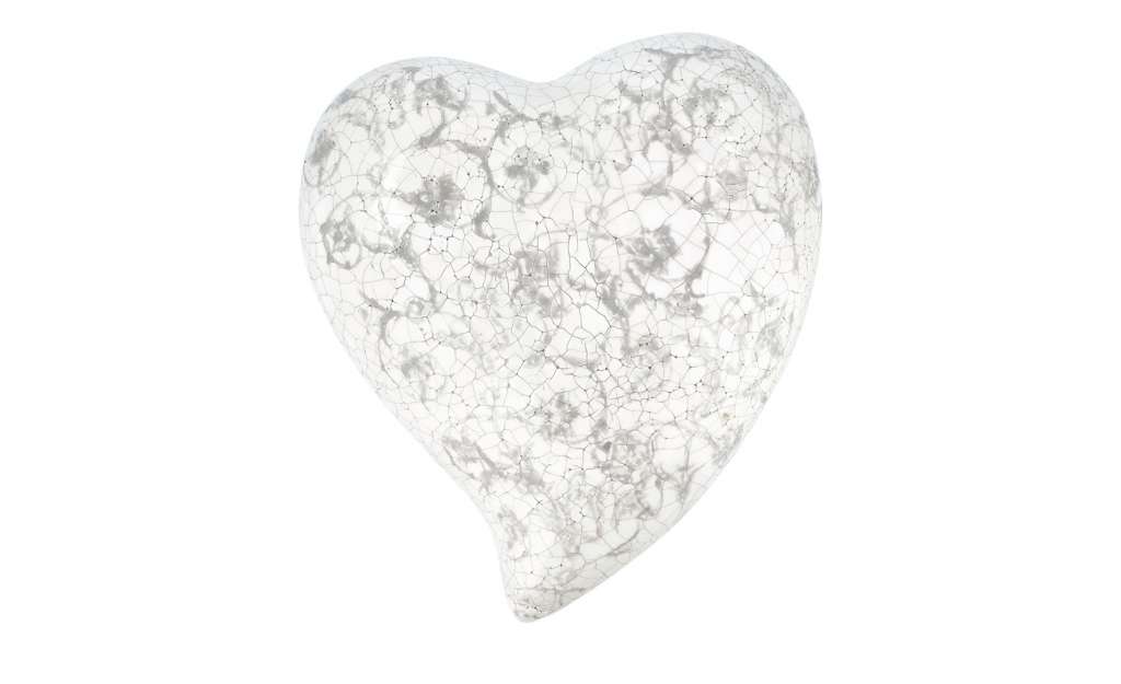 Deko Herz  Ranke ¦ weiß ¦ Terracotta Dekoration > Dekoartikel - Höffner