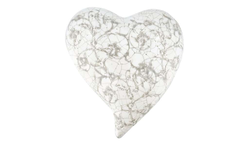 Deko Herz  Ranke ¦ weiß ¦ Terracotta Dekoration > Dekoartikel - Höffner