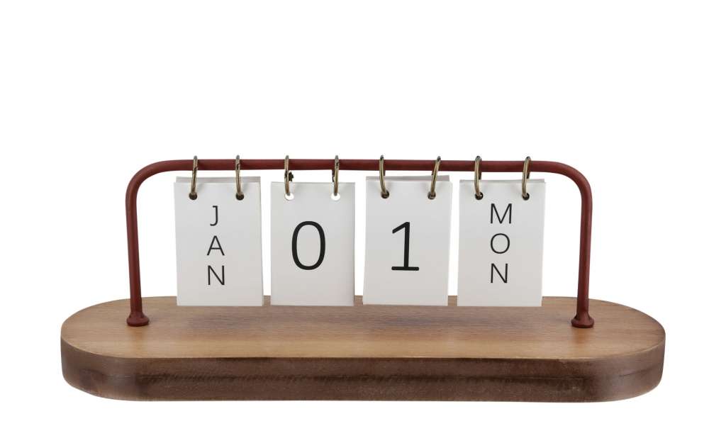 Tischkalender ¦ braun ¦ Holz Dekoration > Dekoartikel - Höffner