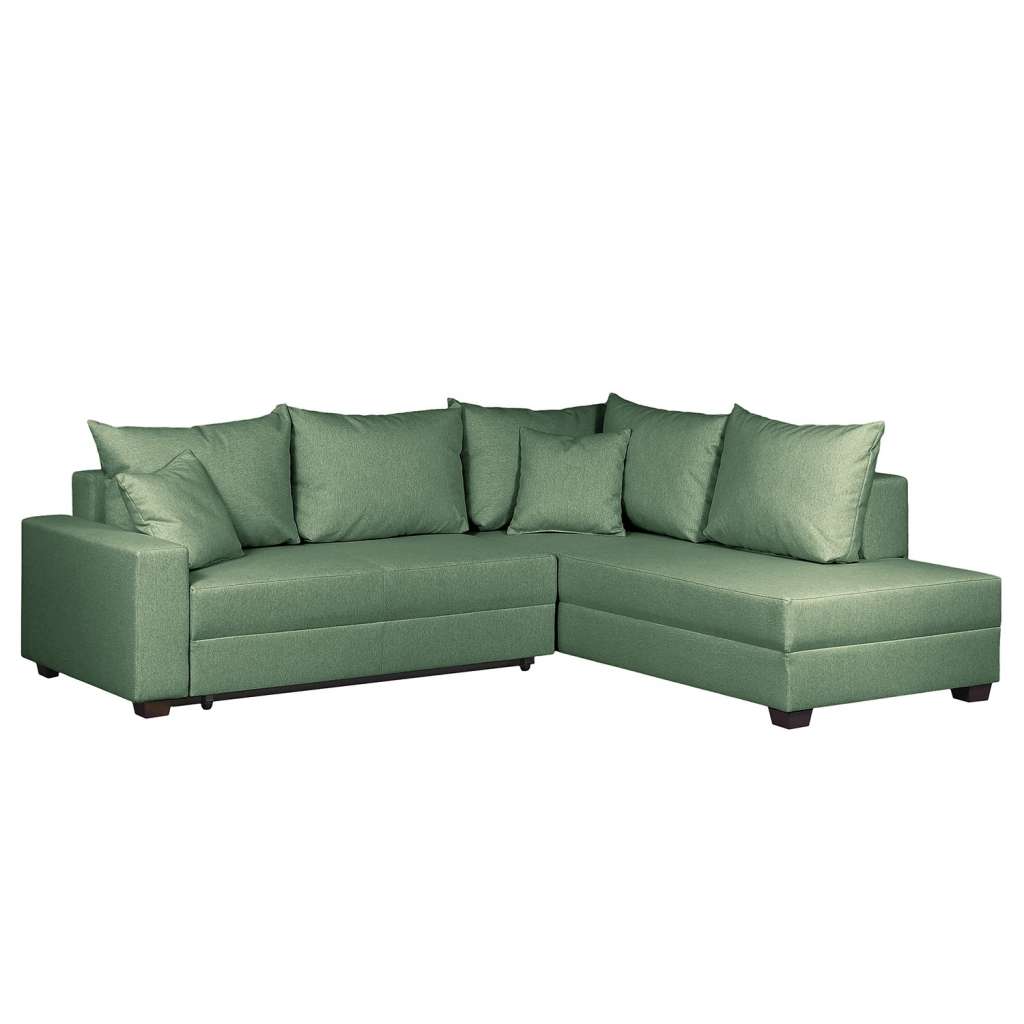 home24 Ecksofa Inywa (mit Schlaffunktion)