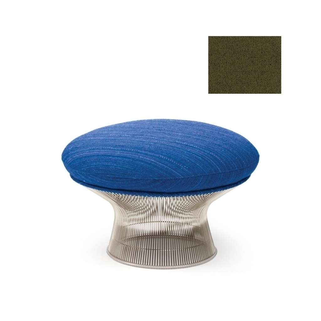 Knoll International - Platner Ottoman - Circa oliv - 18 Karat Goldbeschichtung - indoor