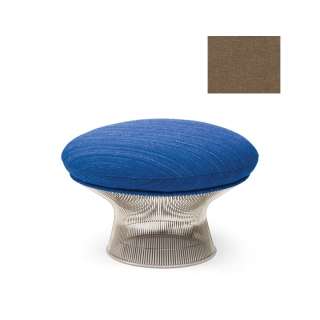 Knoll International - Platner Ottoman - Circa taupe - polierter Nickel - indoor