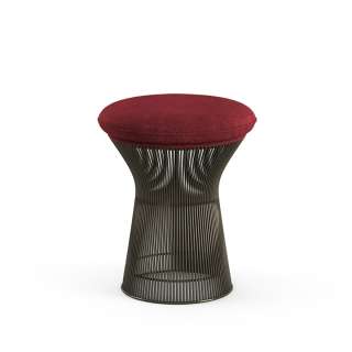 Knoll International - Platner Hocker - Circa bordauxrot - Bronze, metallic - indoor