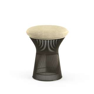 Knoll International - Platner Hocker - Circa elfenbein - Bronze, metallic - indoor