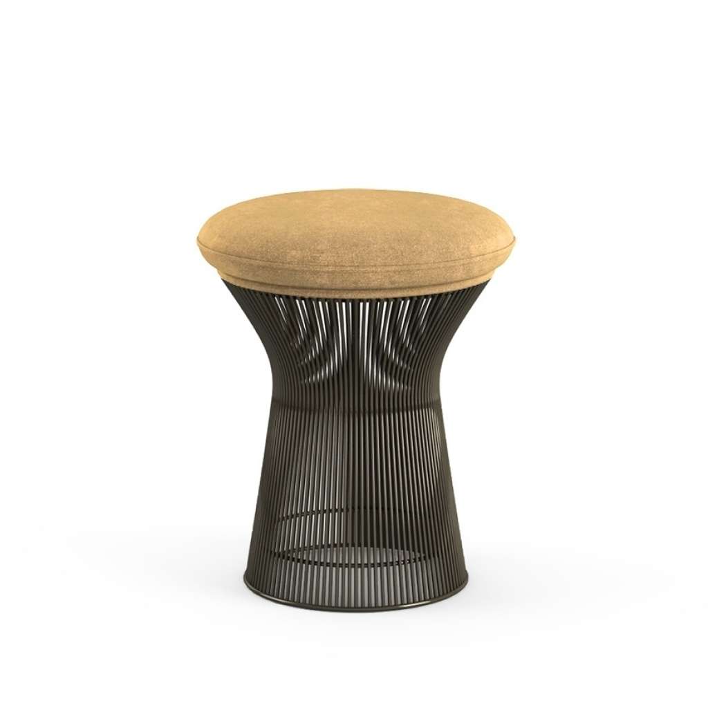 Knoll International - Platner Hocker - Circa karamell - Bronze, metallic - indoor