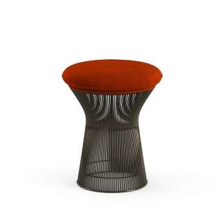 Knoll International - Platner Hocker - Circa rot - Bronze, metallic - indoor