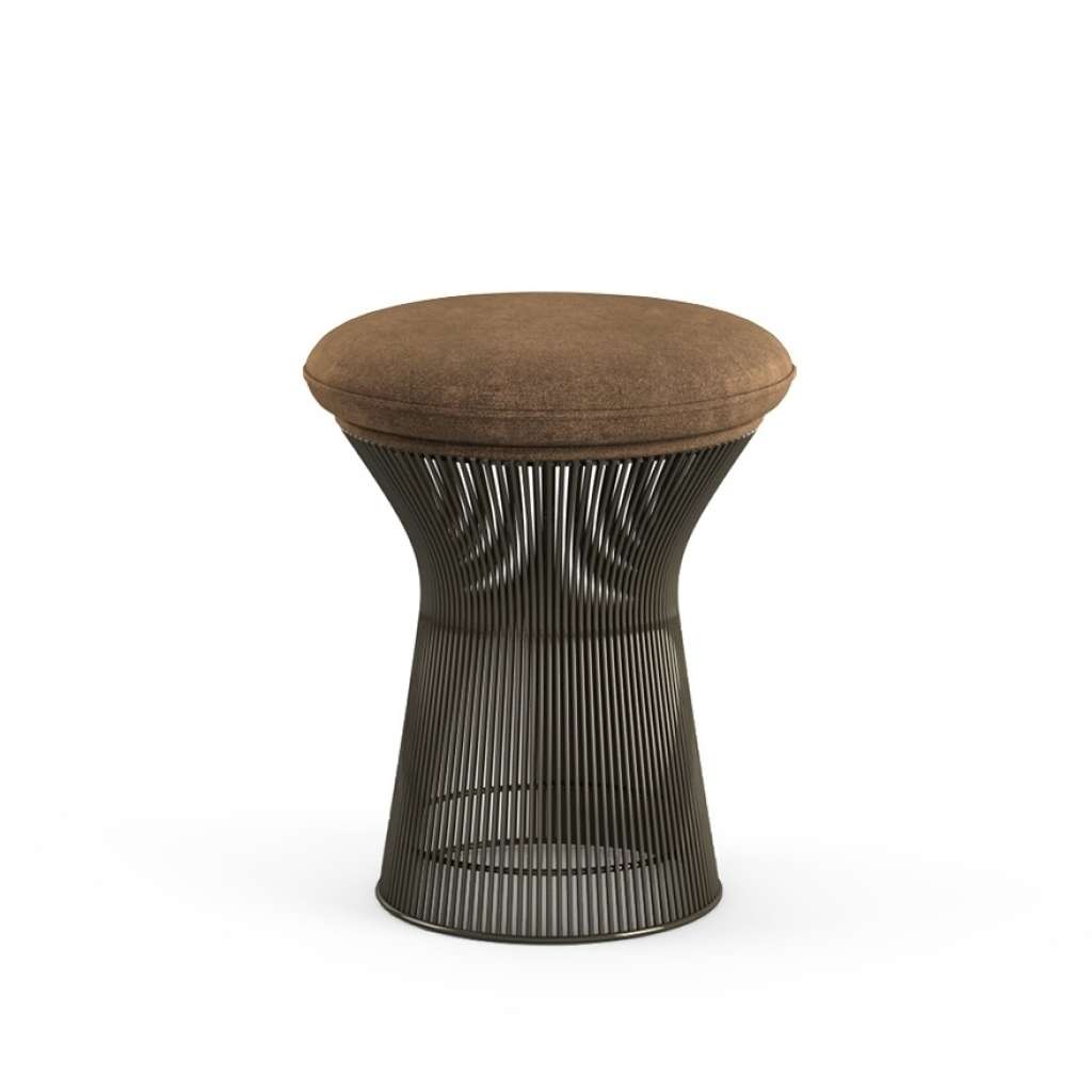 Knoll International - Platner Hocker - Circa taupe - Bronze, metallic - indoor