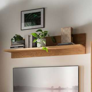 Wildeiche Wandboard geölt 125 cm breit