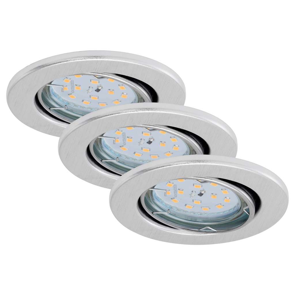 home24 Einbauleuchte Fit Dim (3er-Set)