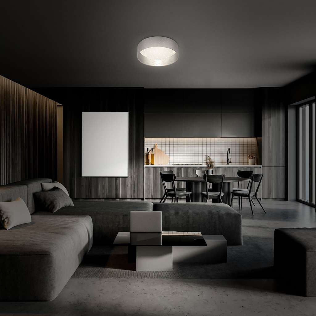 home24 LED-Deckenleuchte Maila