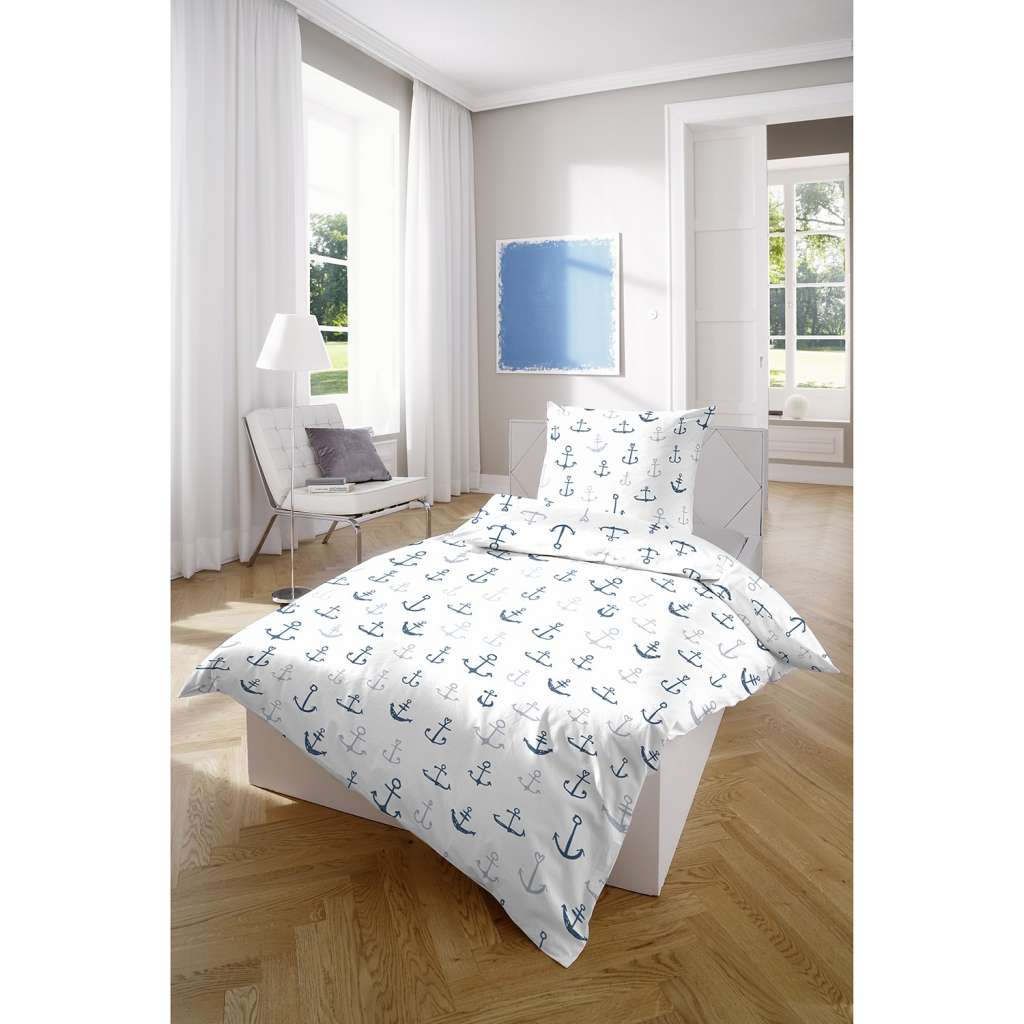 home24 Renforce Bettwäsche Anker