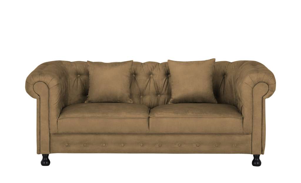 smart Sofa  Chelli ¦ braun Polstermöbel > Sofas > 3-Sitzer - Höffner