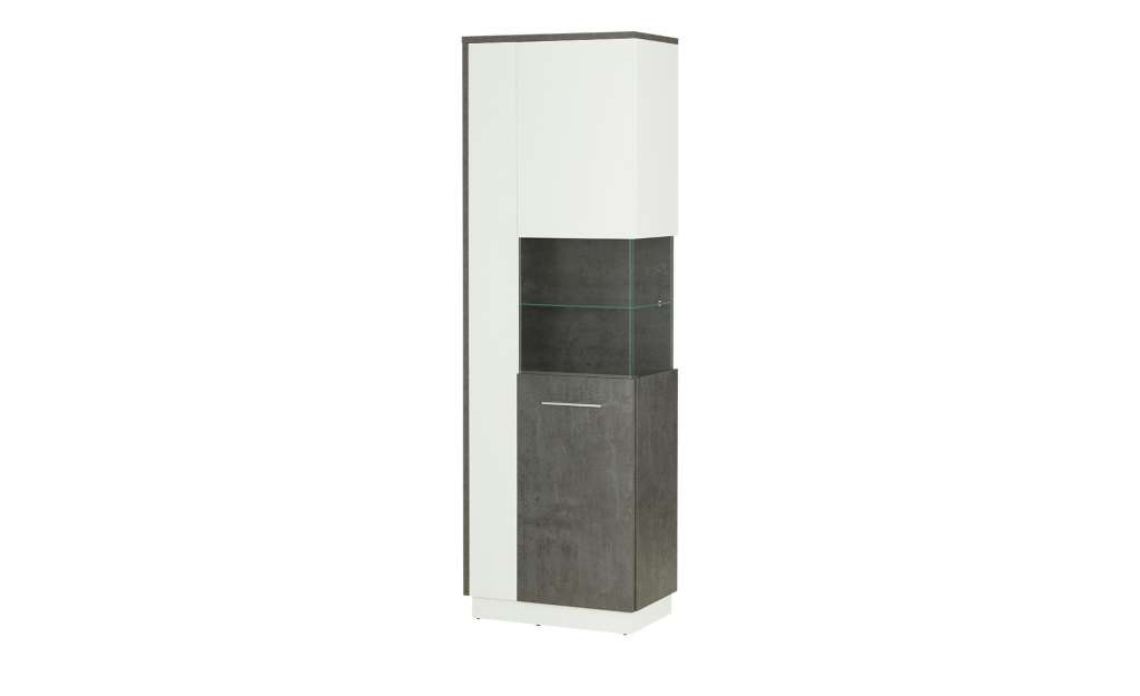 Vitrine  Zenga ¦ grau Kommoden & Sideboards > Vitrinen - Höffner