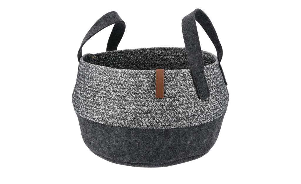 Aufbewahrungskorb ¦ grau ¦ Filz, Karton Ø: 30 Aufbewahrung > Körbe - Höffner