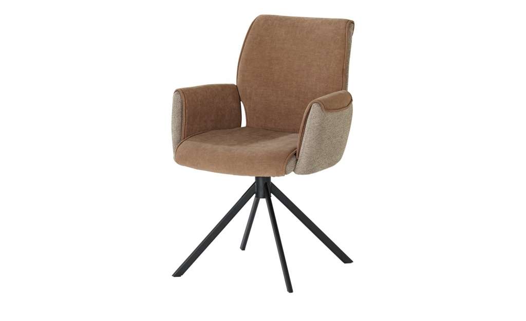 uno Polsterstuhl  Diana ¦ braun Stühle > Esszimmerstühle > Esszimmerstühle mit Armlehnen - Höffner