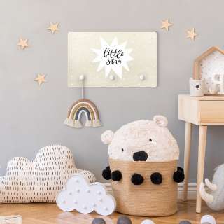 home24 Kindergarderobe Little Star mit Stern