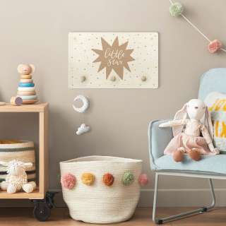 home24 Kindergarderobe Little Star mit Stern