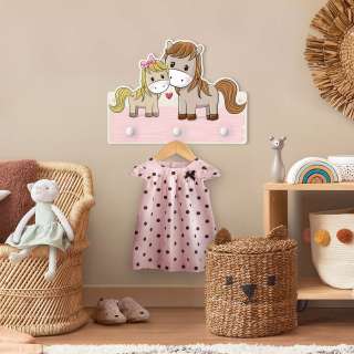 home24 Kindergarderobe Pferd Pony