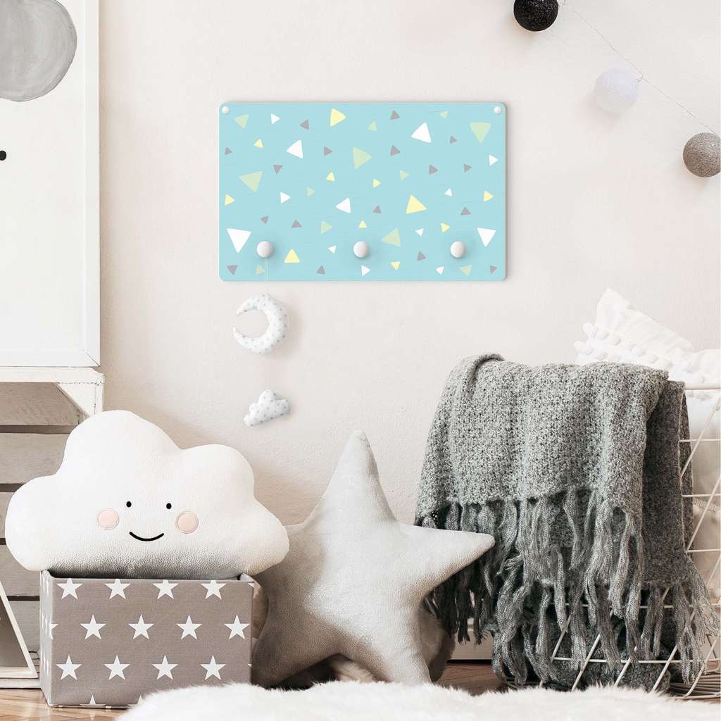 home24 Kindergarderobe Pastelldreiecke
