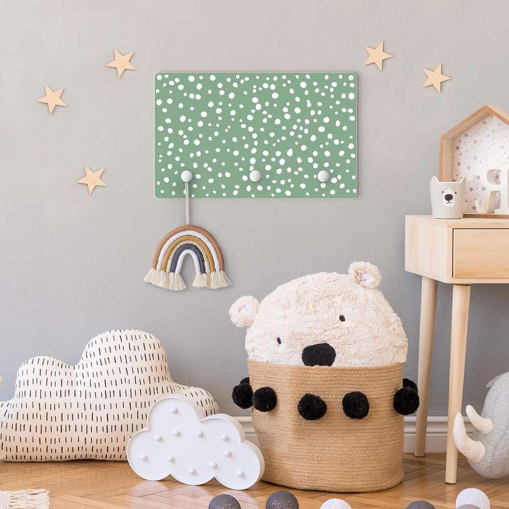 home24 Kindergarderobe kleine Punkte