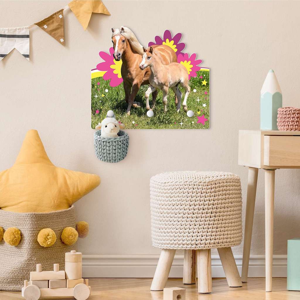 home24 Kindergarderobe Stute und Fohlen