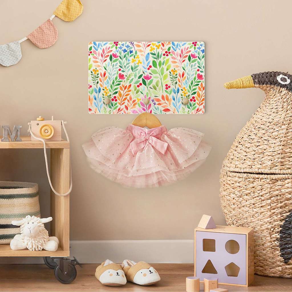home24 Kindergarderobe Kunterbunte Blumen