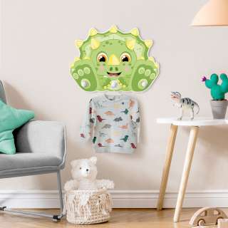 home24 Kindergarderobe Dicker Triceratops