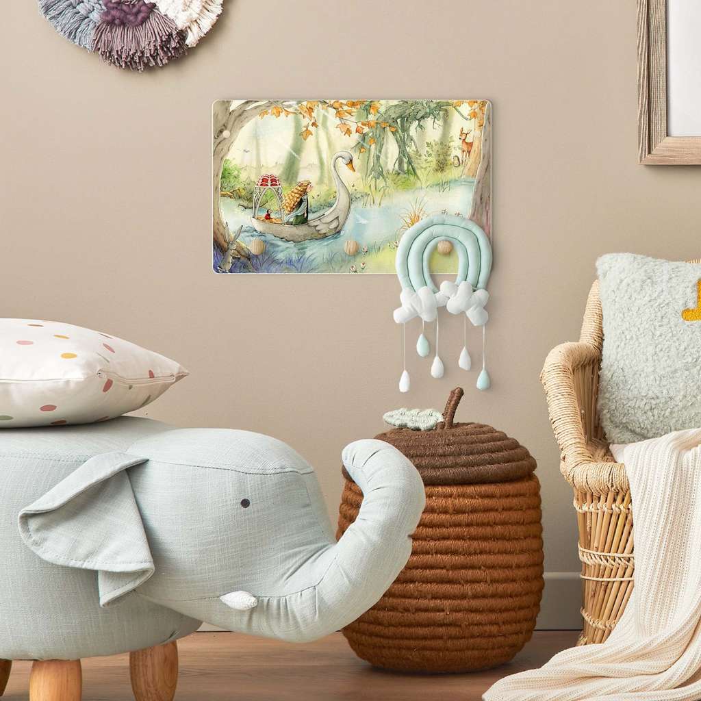 home24 Kindergarderobe Lilia im Schwanenboot