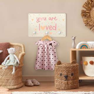 home24 Kindergarderobe You are loved