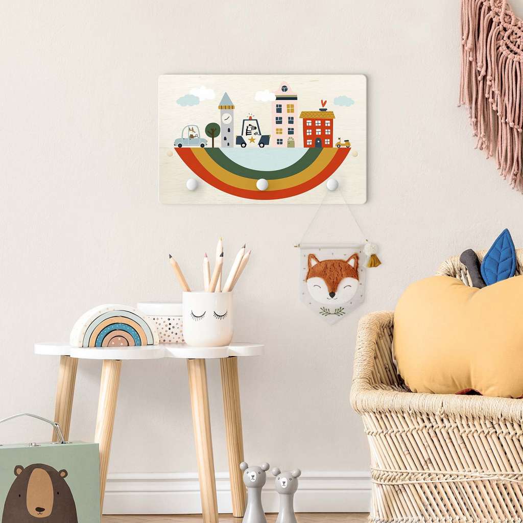 home24 Kindergarderobe Inselstadt im Himmel