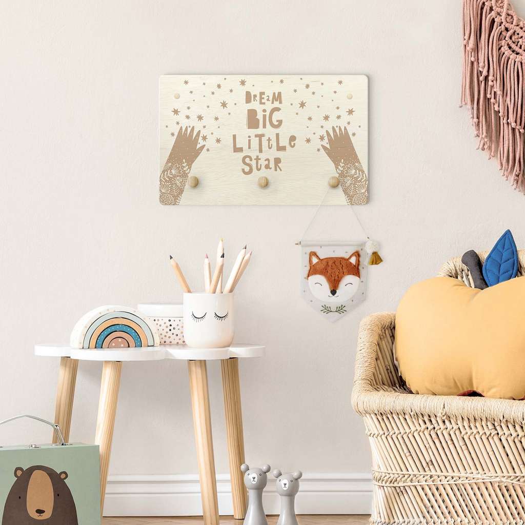 home24 Kindergarderobe Dream Big Little Star