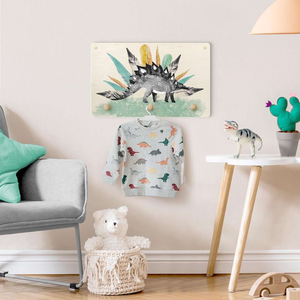 home24 Kindergarderobe Stego mit Federkrone