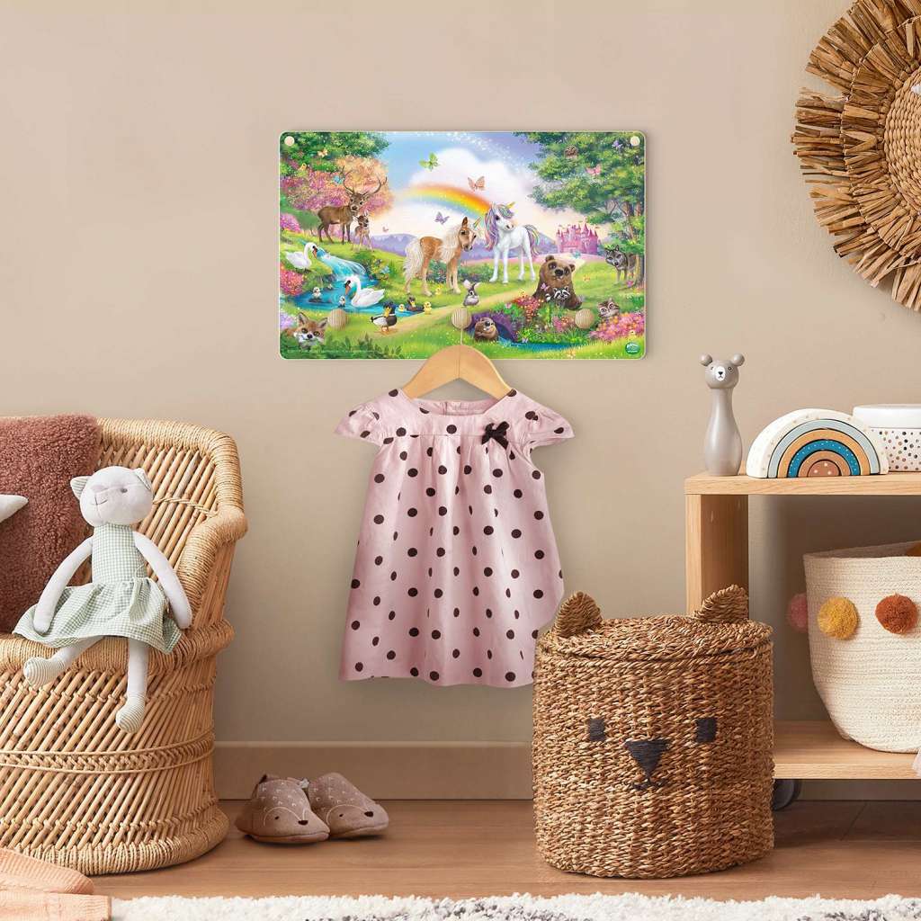 home24 Kindergarderobe Animal Club Zauberwald