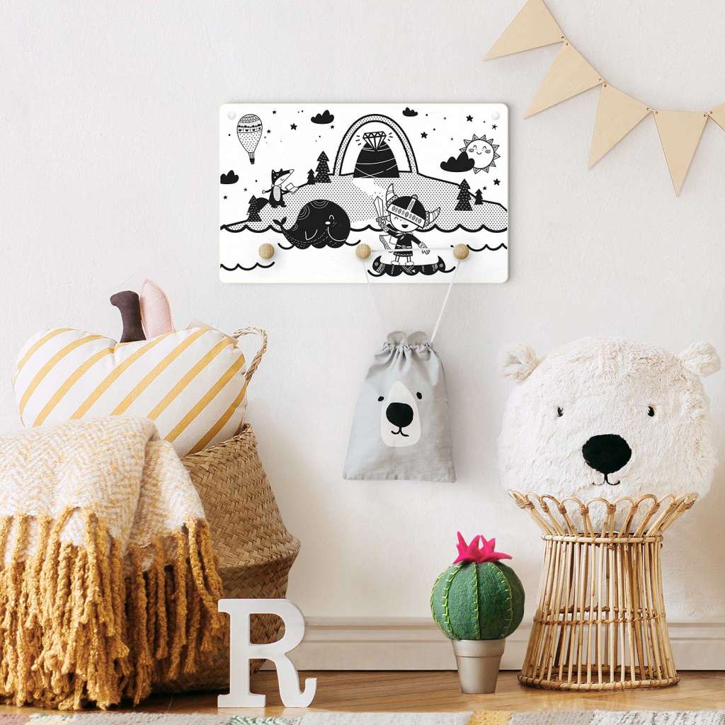 home24 Kindergarderobe Wikinger zum Diamantberg