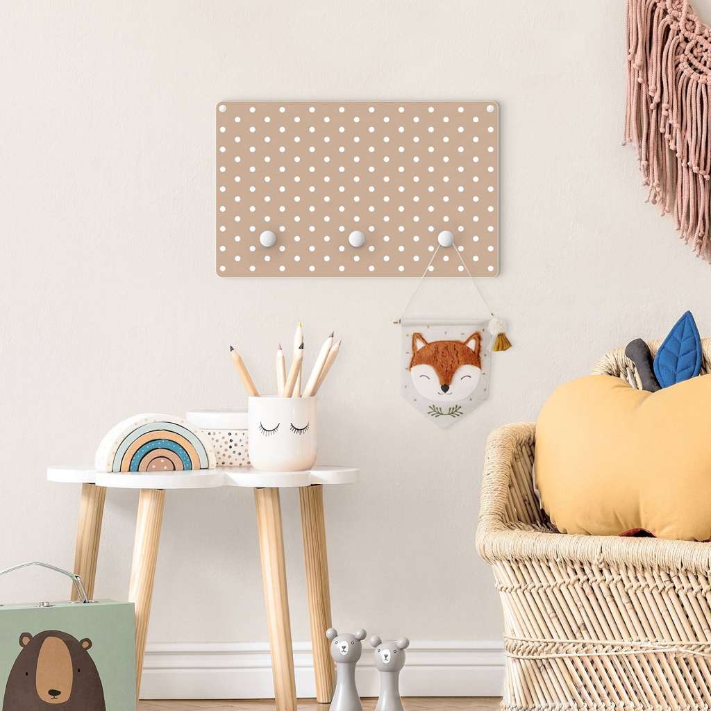 home24 Kindergarderobe Weiße Punkte
