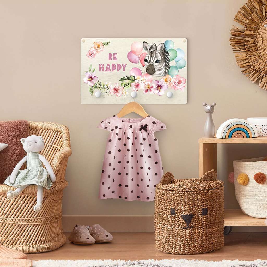 home24 Kindergarderobe Zebra - Be Unique