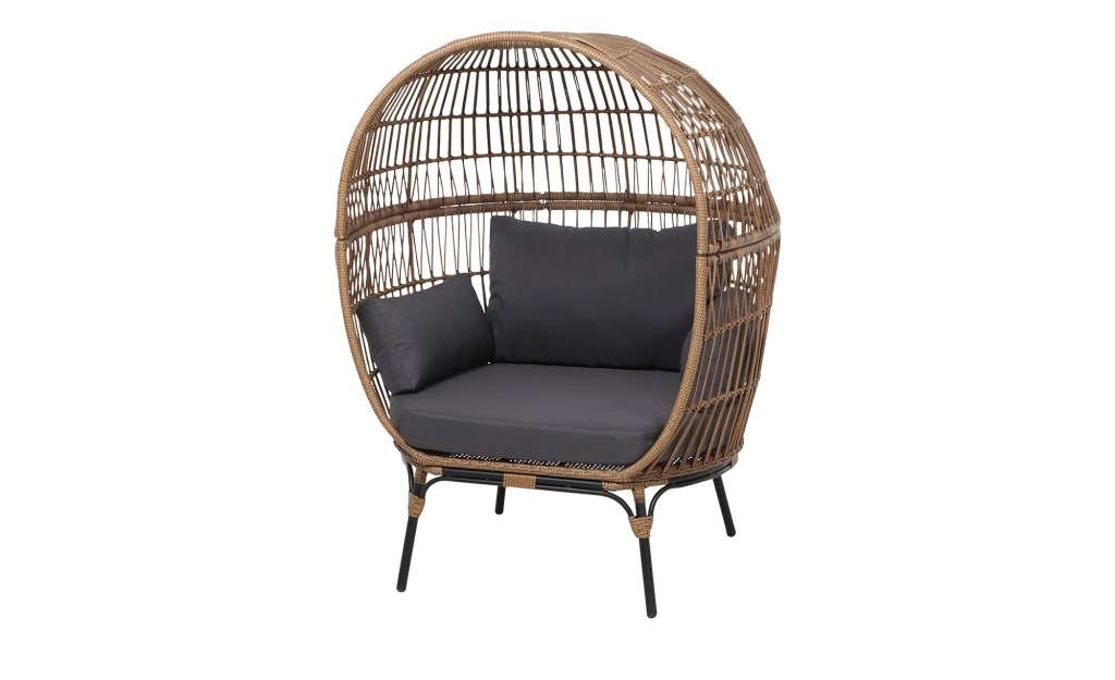 Geflecht-Standsessel  Salerno ¦ braun Garten > Gartenmöbel > Gartensessel - Höffner