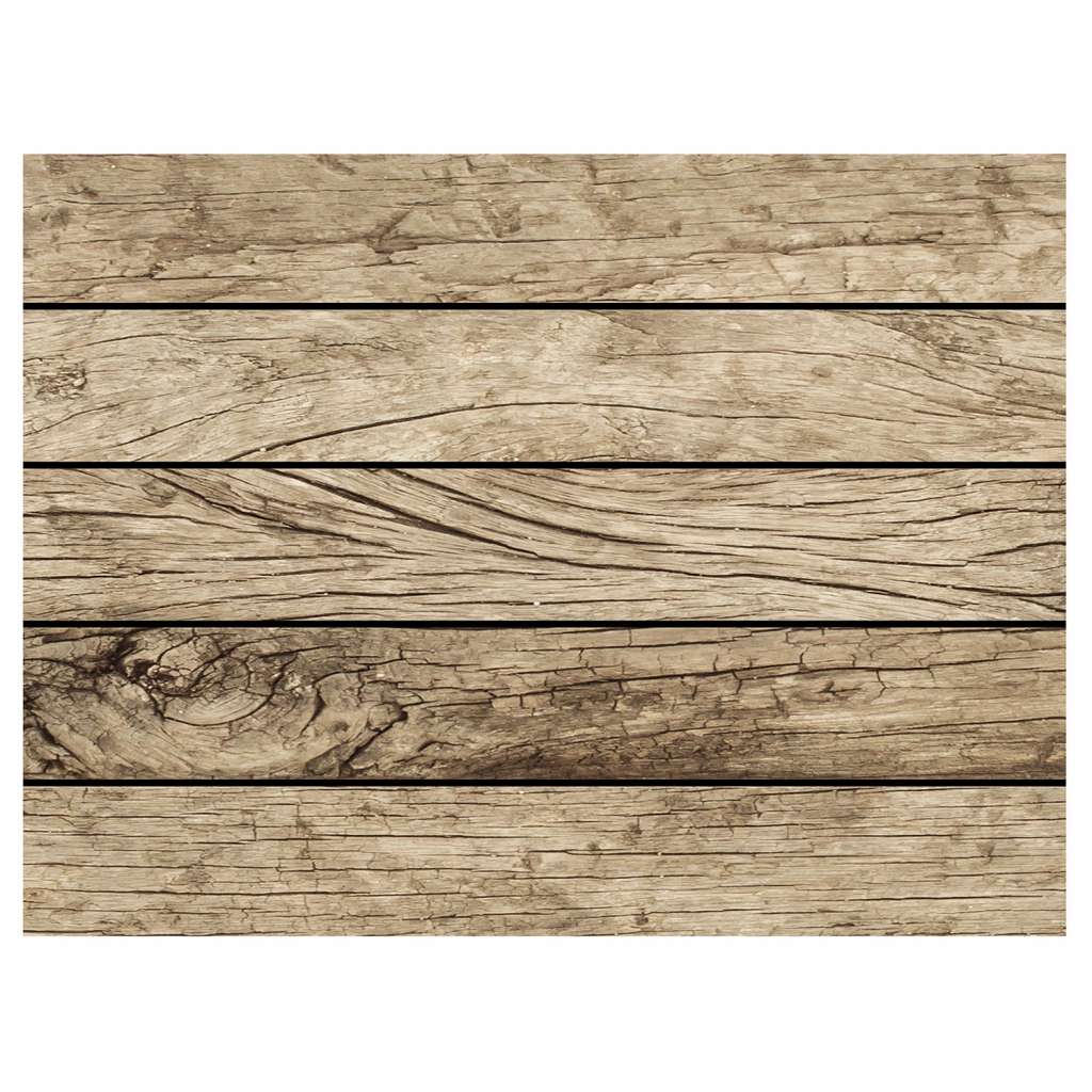 home24 Tischset Old Wood (4er-Set)