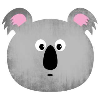 home24 Kindertischset Koala (2er-Set)