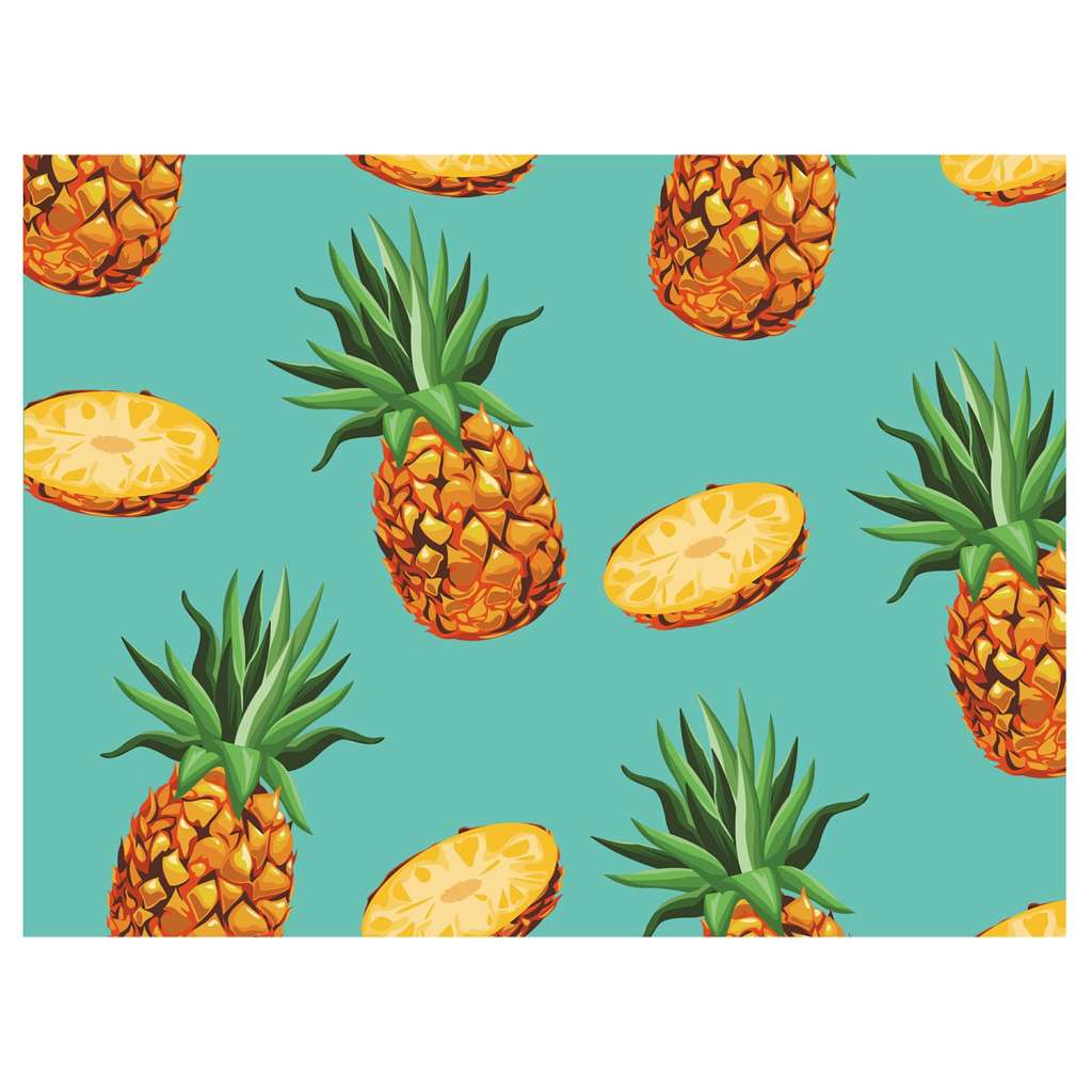 home24 Tischset Ananas (4er-Set)