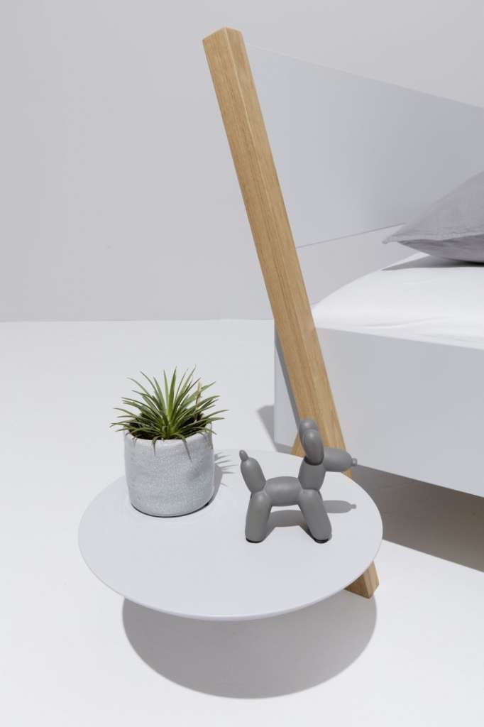 Müller Möbelwerkstätten - Boq Nachttischzusatz - weiß - indoor